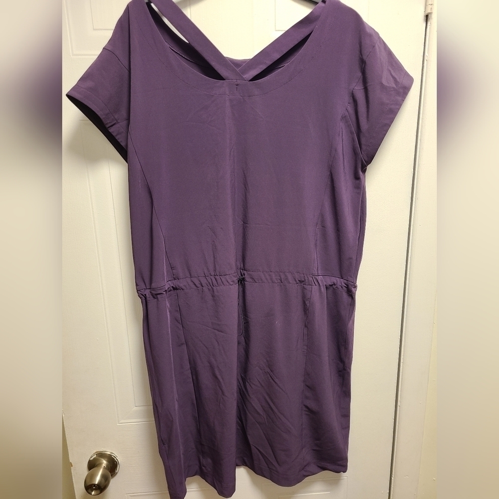 Helly Hansen purple lightweight mini dress size Medium - Picture 4 of 9